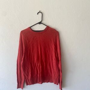 Goodfellow orange red sweater